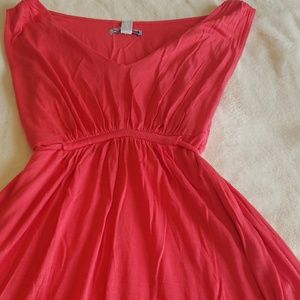 Coral Colored Sundress